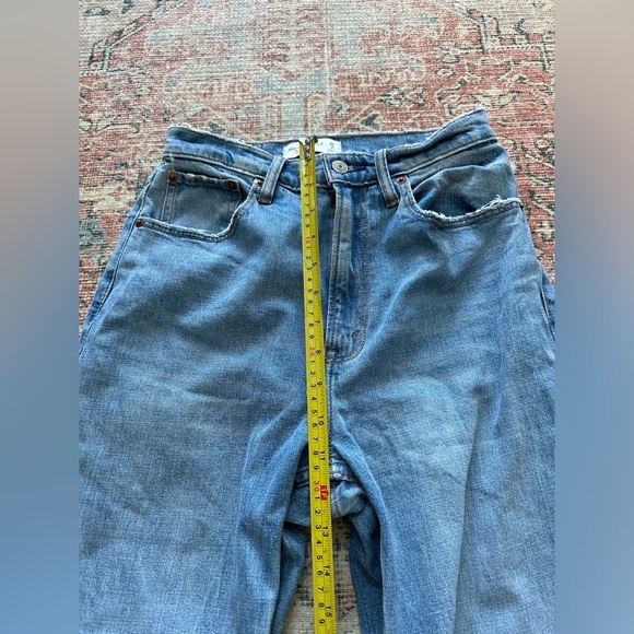 Abercrombie and Fitch The Ankle Straight Ultra High Rise/Size 26 or 2 CURVE LOVE - Picture 4 of 7